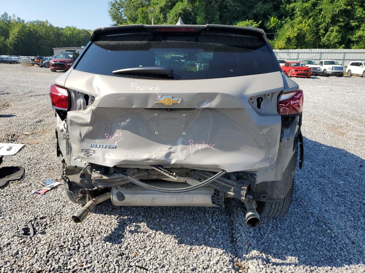 2021 Chevrolet Blazer 2Lt VIN: 3GNKBCRS2MS553568 Lot: 64506885