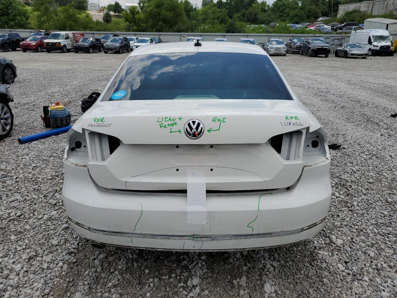 2014 Volkswagen Passat Sel VIN: 1VWCN7A39EC096178 Lot: 64614165