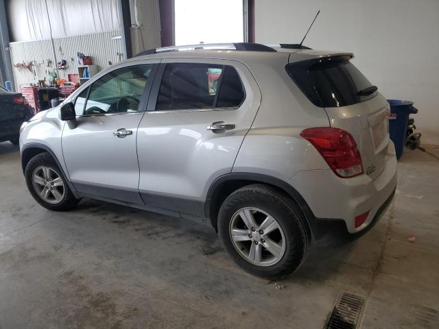  CHEVROLET TRAX 2018 Srebrny