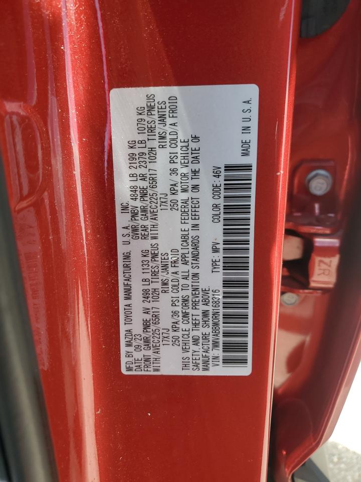 2024 Mazda Cx-50 Preferred VIN: 7MMVABBM0RN168316 Lot: 65172475