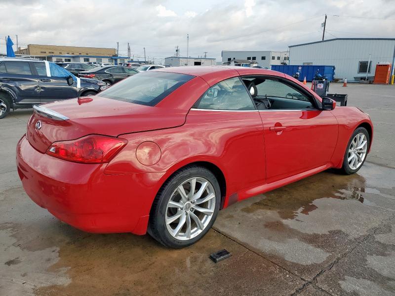  INFINITI G37 2013 Czerwony