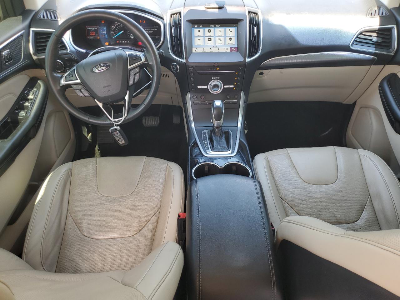 2017 Ford Edge Titanium VIN: 2FMPK4K82HBC03951 Lot: 64589165