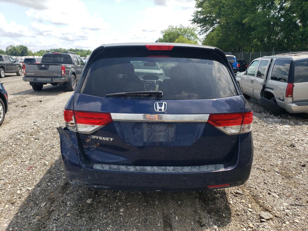 2016 Honda Odyssey Exl VIN: 5FNRL5H60GB053474 Lot: 65350605