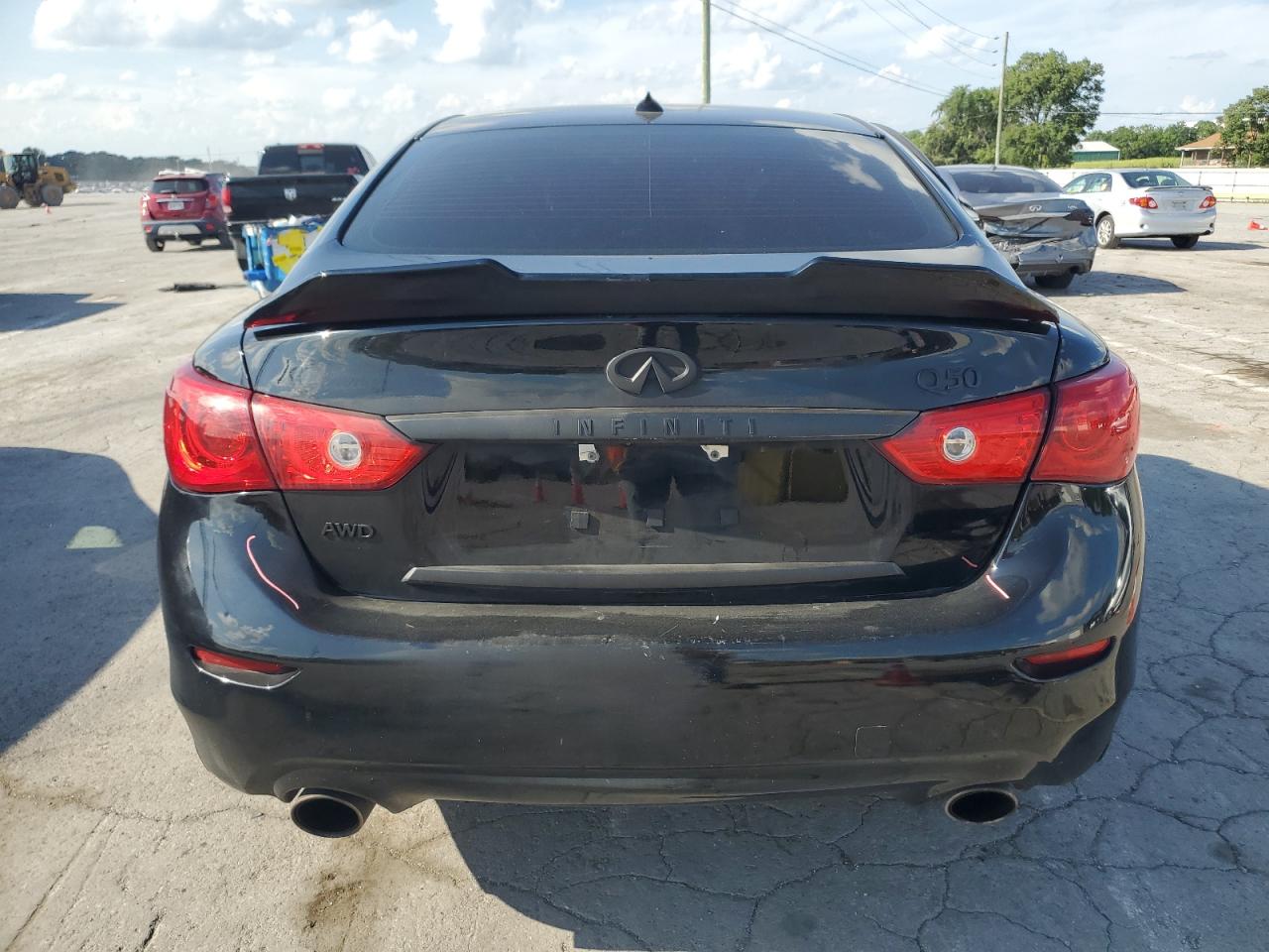 2014 Infiniti Q50 Base VIN: JN1BV7AP1EM689516 Lot: 65037975
