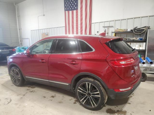  LINCOLN MKC 2017 Красный