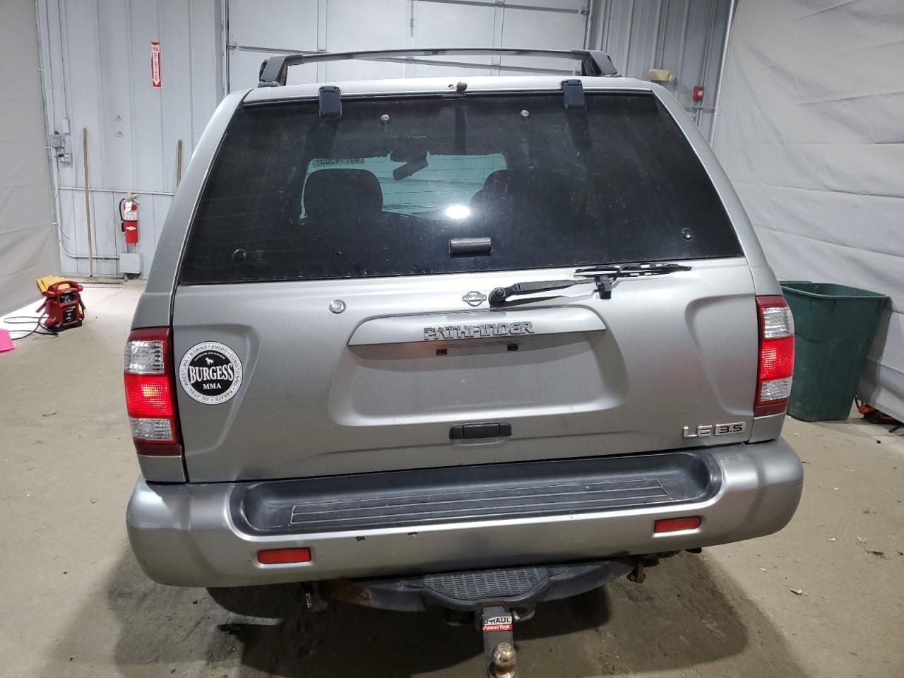 2001 Nissan Pathfinder Le VIN: JN8DR09Y61W599733 Lot: 63714505