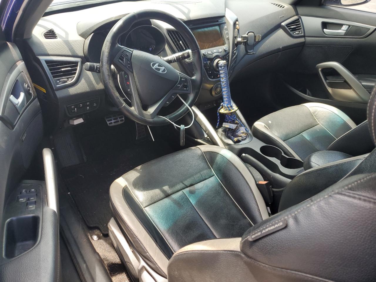 2014 Hyundai Veloster Turbo VIN: KMHTC6AE7EU205196 Lot: 66582555