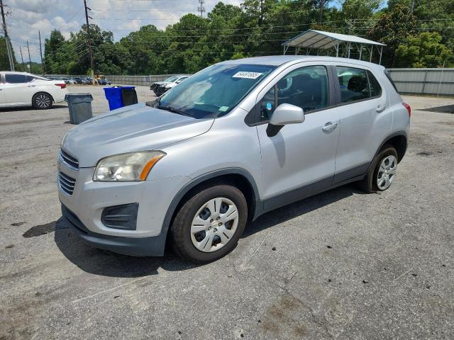 CHEVROLET TRAX 2015 Srebrny