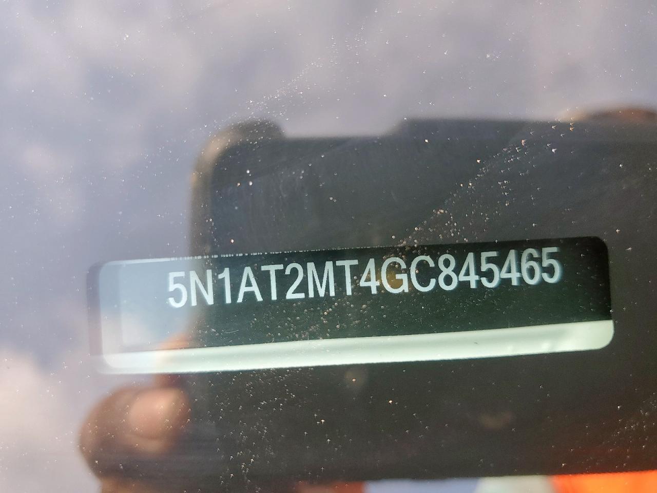 2016 Nissan Rogue S VIN: 5N1AT2MT4GC845465 Lot: 65141915