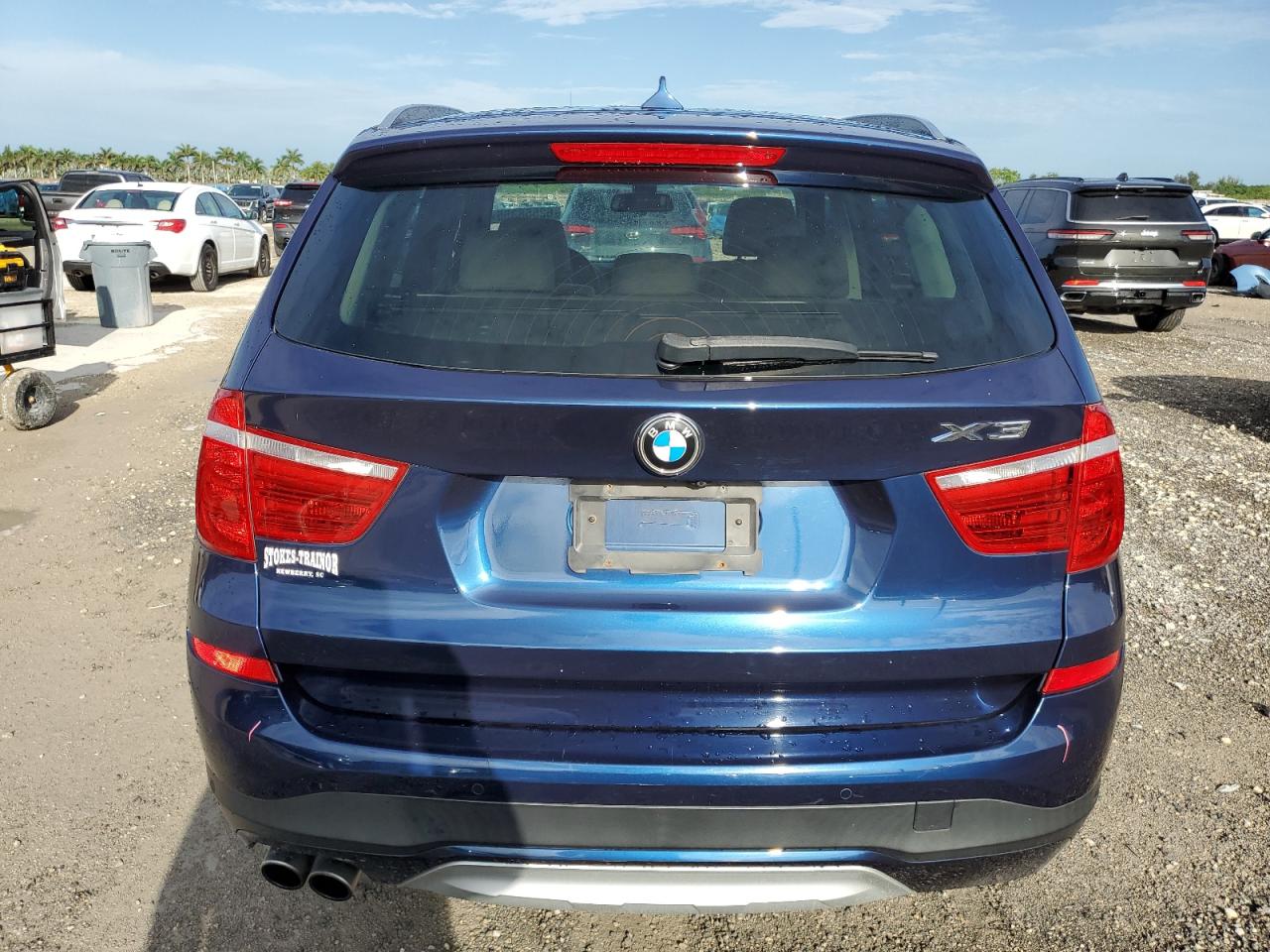 2016 BMW X3 xDrive28I VIN: 5UXWX9C54G0D76763 Lot: 62558355