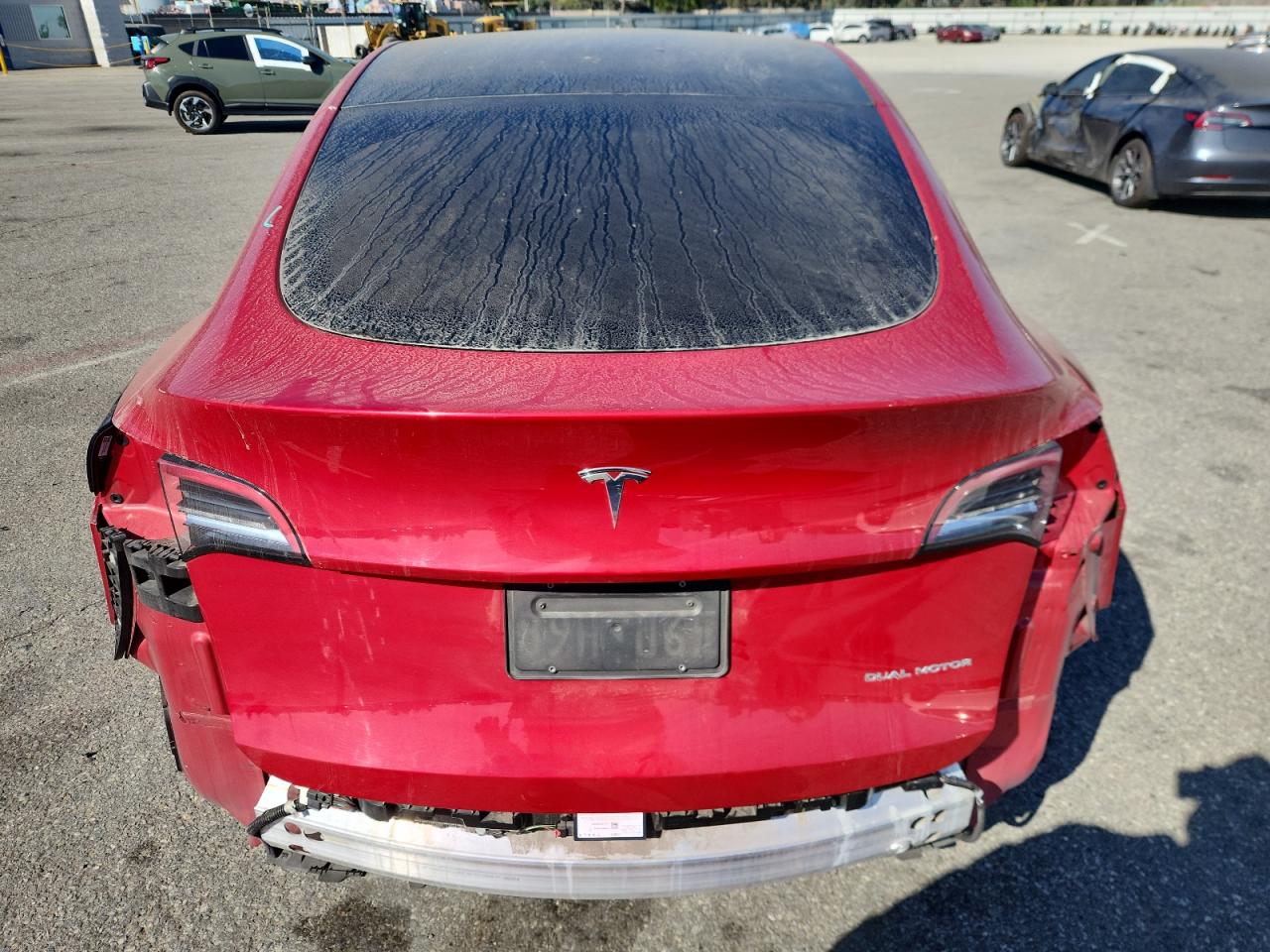 2021 Tesla Model Y VIN: 5YJYGDEE6MF158540 Lot: 62723435
