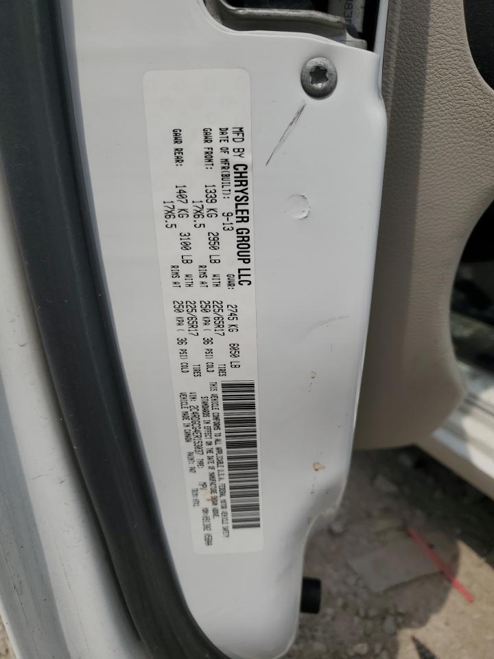 2014 Dodge Grand Caravan Sxt VIN: 2C4RDGCG4ER153037 Lot: 67075895