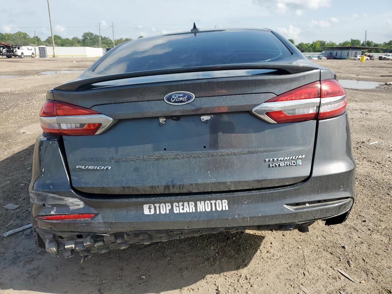 2019 Ford Fusion Titanium VIN: 3FA6P0RU4KR169166 Lot: 63694545