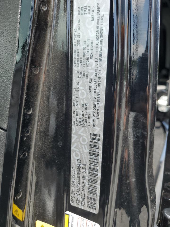 2021 Jeep Wrangler Unlimited Rubicon 392 VIN: 1C4JJXSJ8MW845410 Lot: 63160545