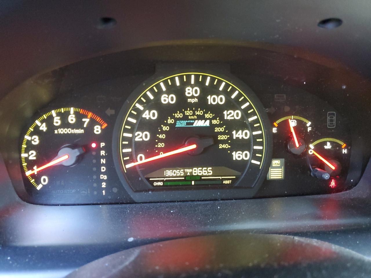 2005 Honda Accord Hybrid VIN: JHMCN36485C014498 Lot: 63325305