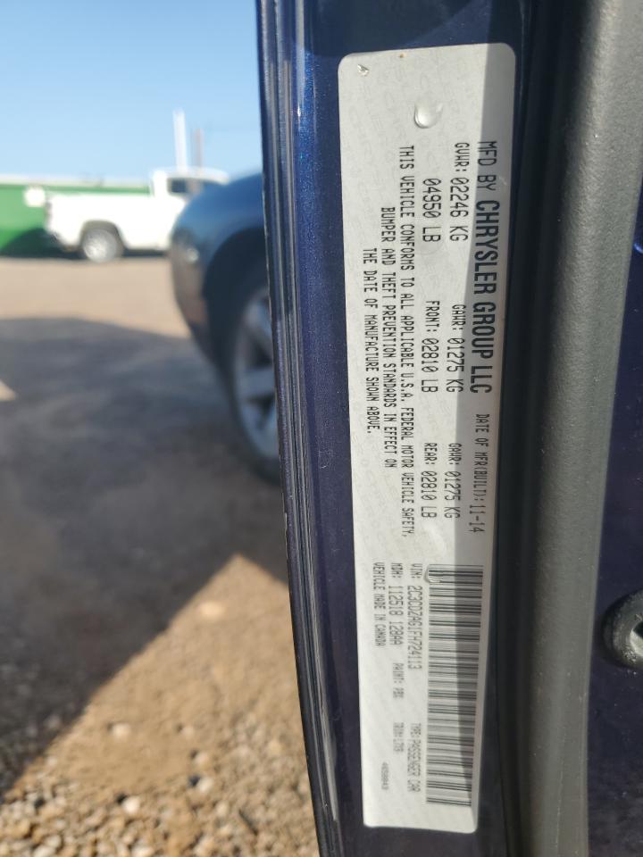 2015 Dodge Challenger Sxt VIN: 2C3CDZAG1FH724113 Lot: 64387275