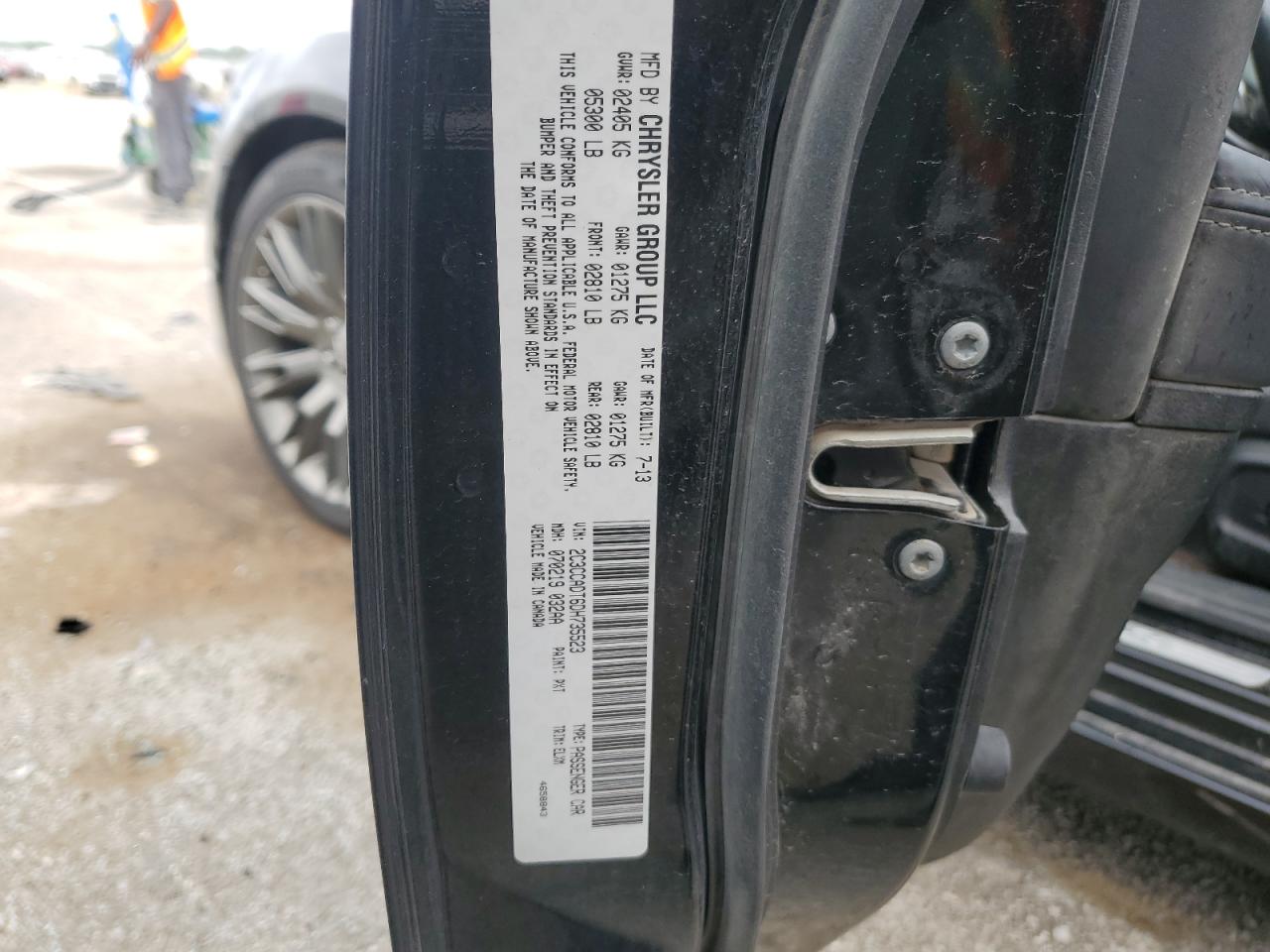 2c3ccadt6dh735523 2C3CCADT6DH735523 2013 Chrysler 300C Varvatos