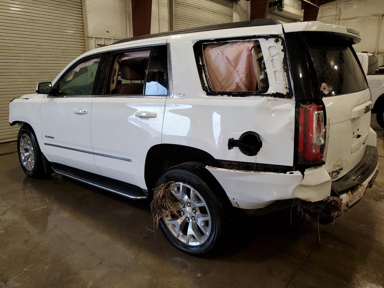 2019 GMC Yukon Slt white null gasoline 1GKS2BKC4KR356153 photo #3