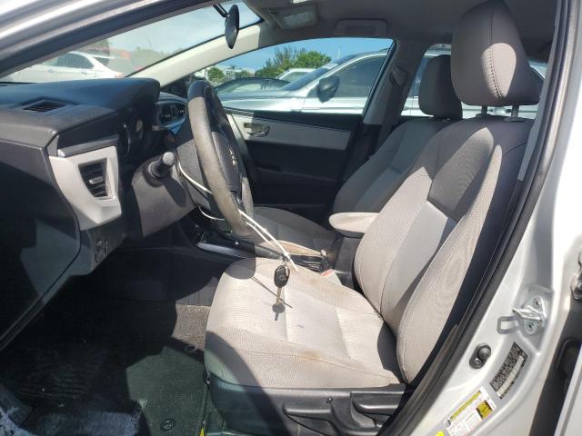  TOYOTA COROLLA 2016 Srebrny