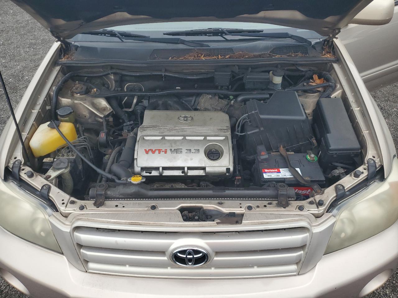 2004 Toyota Highlander VIN: JTEEP21A640053887 Lot: 63658255