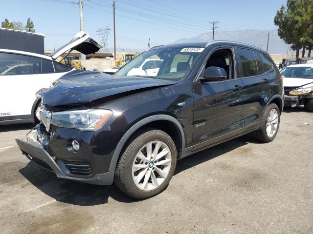  BMW X3 2017 Black