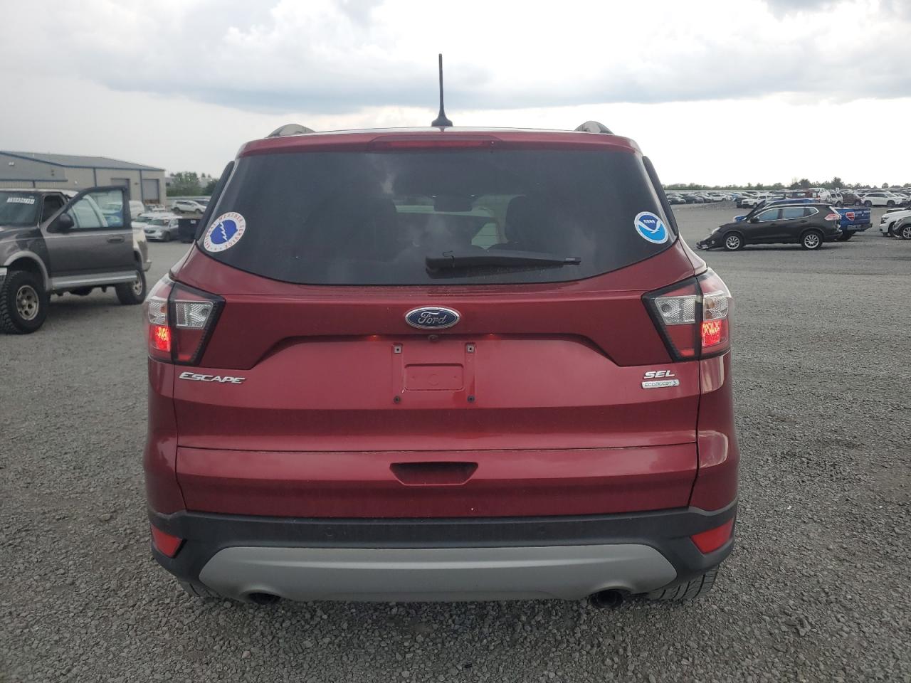 2018 Ford Escape Sel VIN: 1FMCU0HD0JUB20394 Lot: 65422725