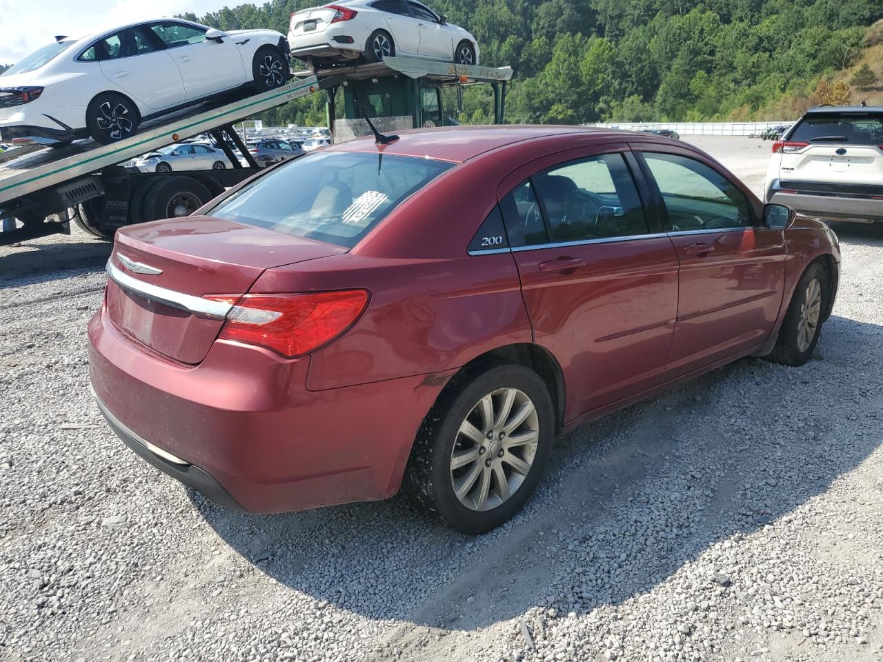 2012 Chrysler 200 Touring brown null gas 1C3CCBBB1CN154856 photo #4