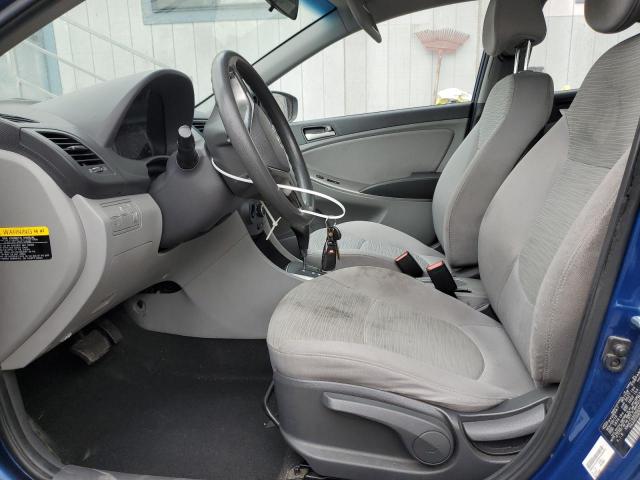  HYUNDAI ACCENT 2016 Blue