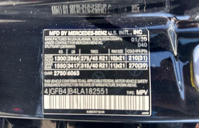 2020 MERCEDES-BENZ GLE 350