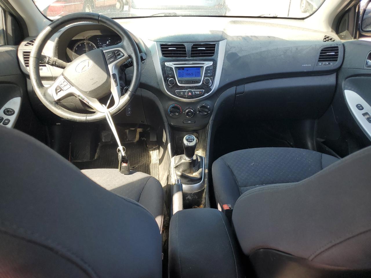 2014 Hyundai Accent Gls VIN: KMHCU5AE9EU158521 Lot: 64504135