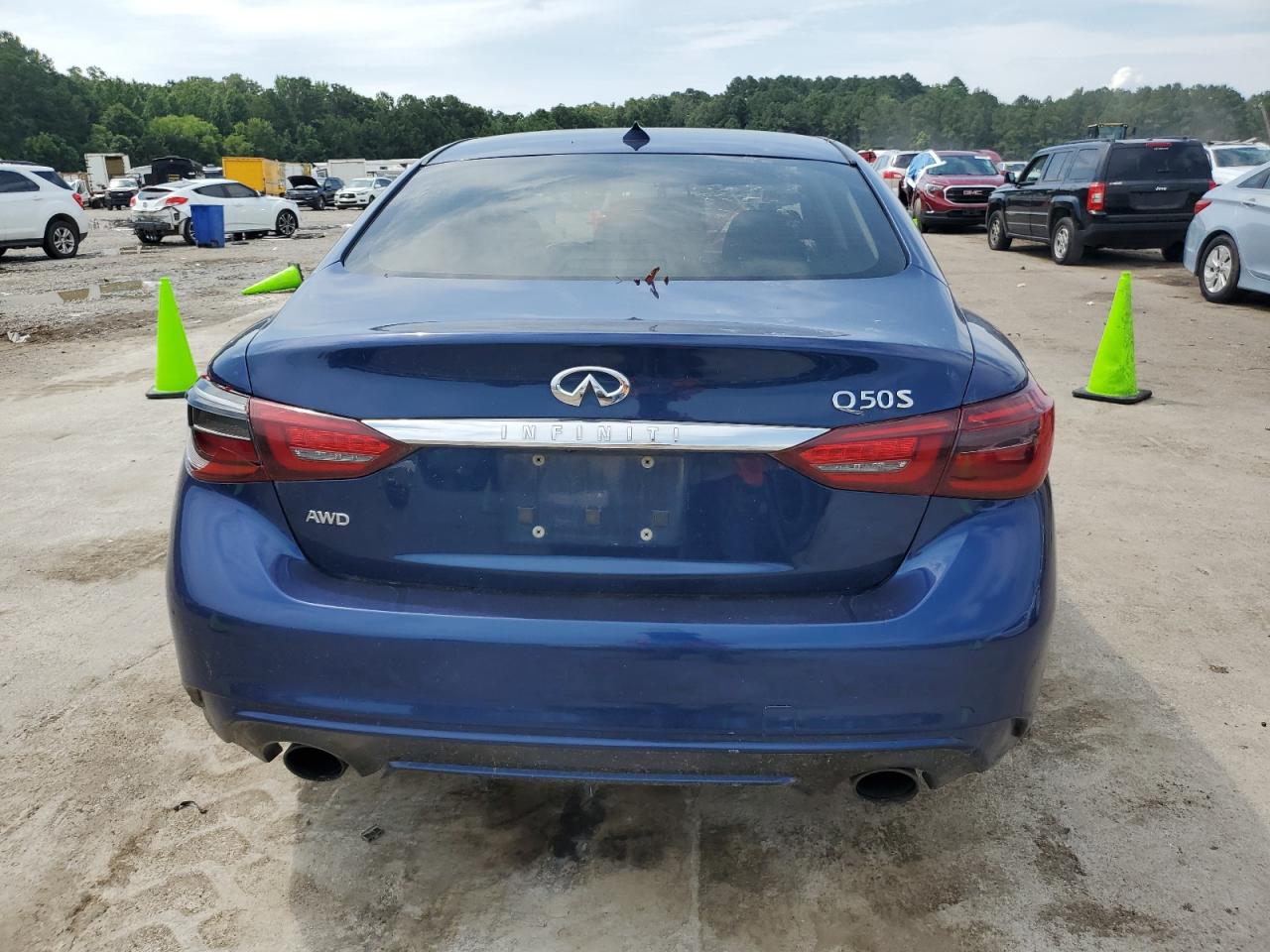 2018 Infiniti Q50 Luxe VIN: JN1EV7AR8JM438128 Lot: 63479875