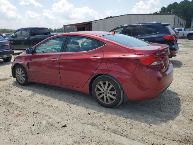 Sedans HYUNDAI ELANTRA 2015 Red