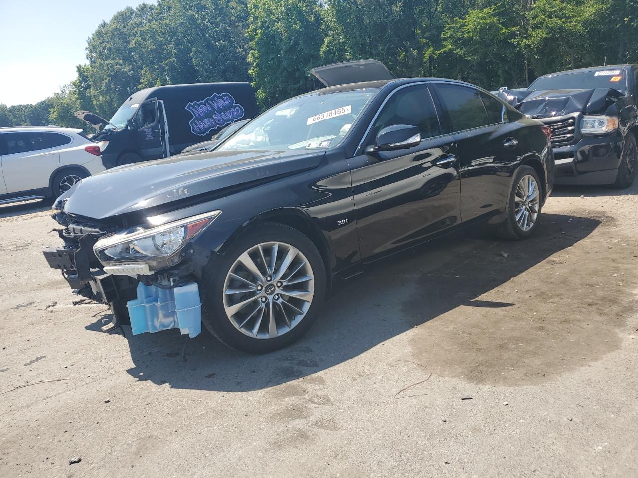 2018 Infiniti Q50 Luxe VIN: JN1EV7AR0JM434462 Lot: 66318465