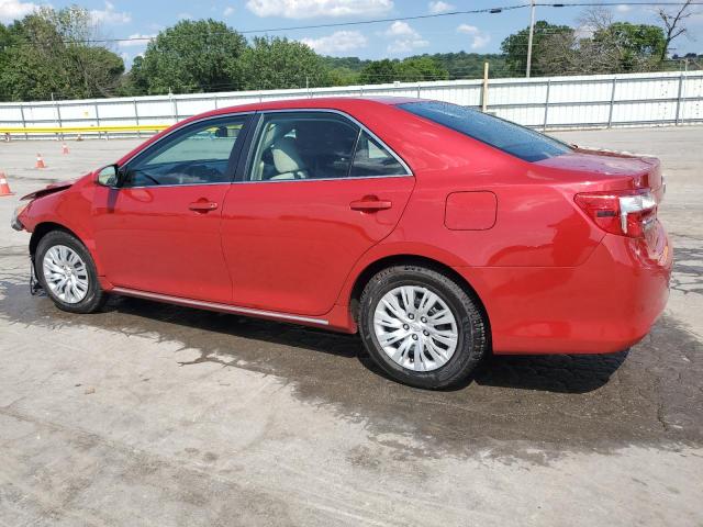  TOYOTA CAMRY 2013 Czerwony