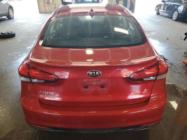  KIA FORTE 2017 Czerwony