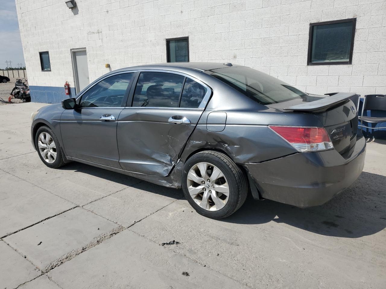 2010 Honda Accord Exl grey null gas 1HGCP2F85AA054117 photo #3