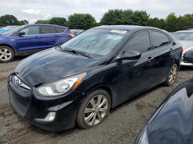 Sedans HYUNDAI ACCENT 2013 Czarny