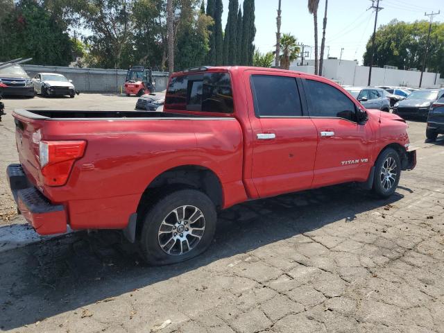  NISSAN TITAN 2020 Czerwony