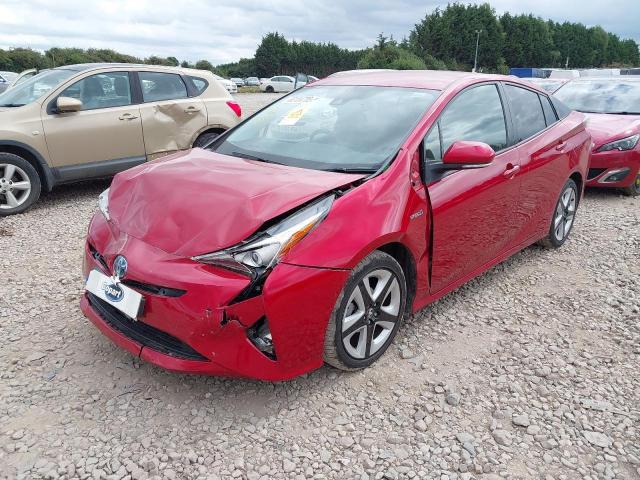 2017 TOYOTA PRIUS EXCE for sale at Copart WISBECH