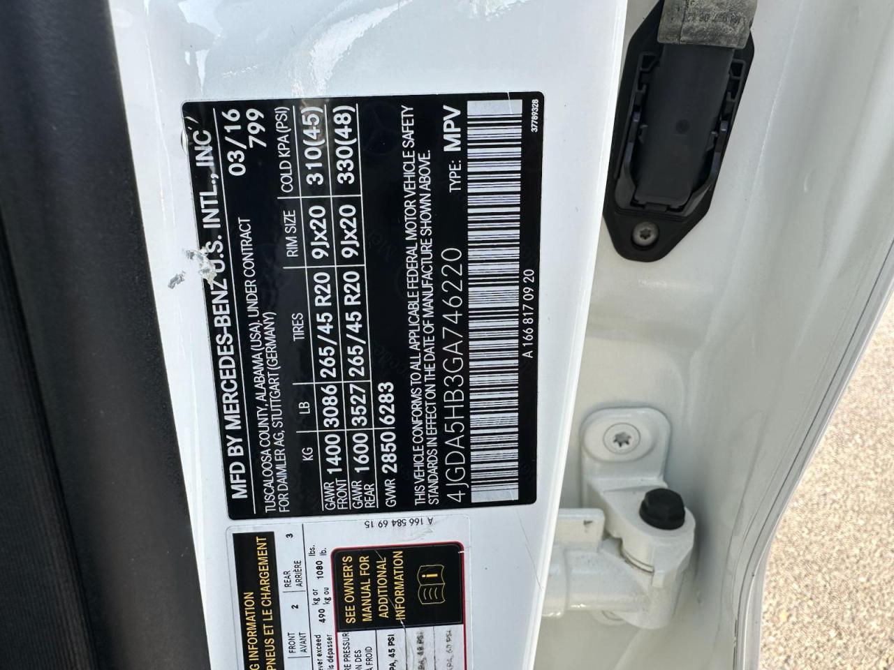 4jgda5hb3ga746220 4JGDA5HB3GA746220 2016 Mercedes-Benz Gle 350 4Matic