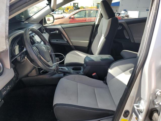  TOYOTA RAV4 2018 Серебристый