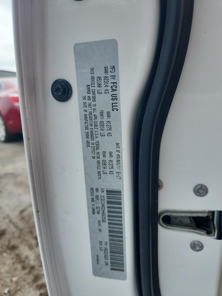 2017 Chrysler 300 Limited VIN: 2C3CCAAG2HH663586 Lot: 63089825