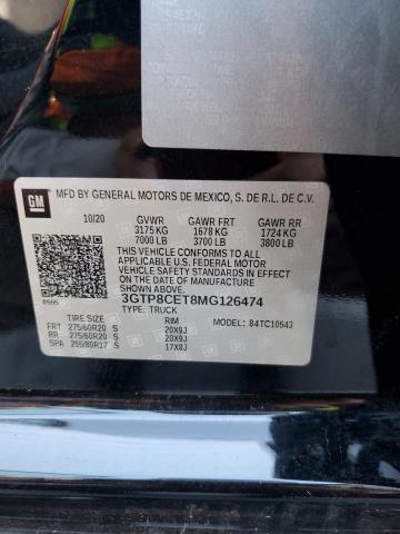 2021 GMC SIERRA C1500 ELEVATION  