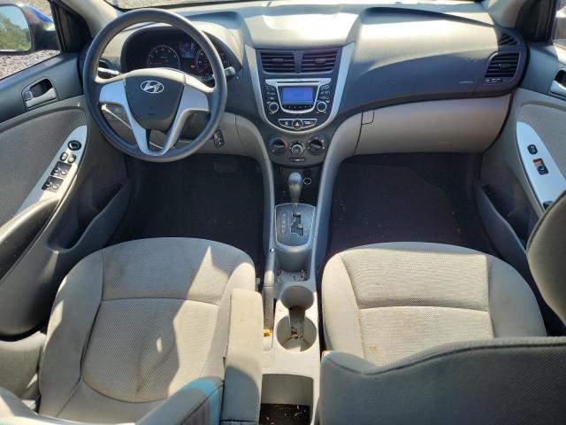  HYUNDAI ACCENT 2013 Granatowy