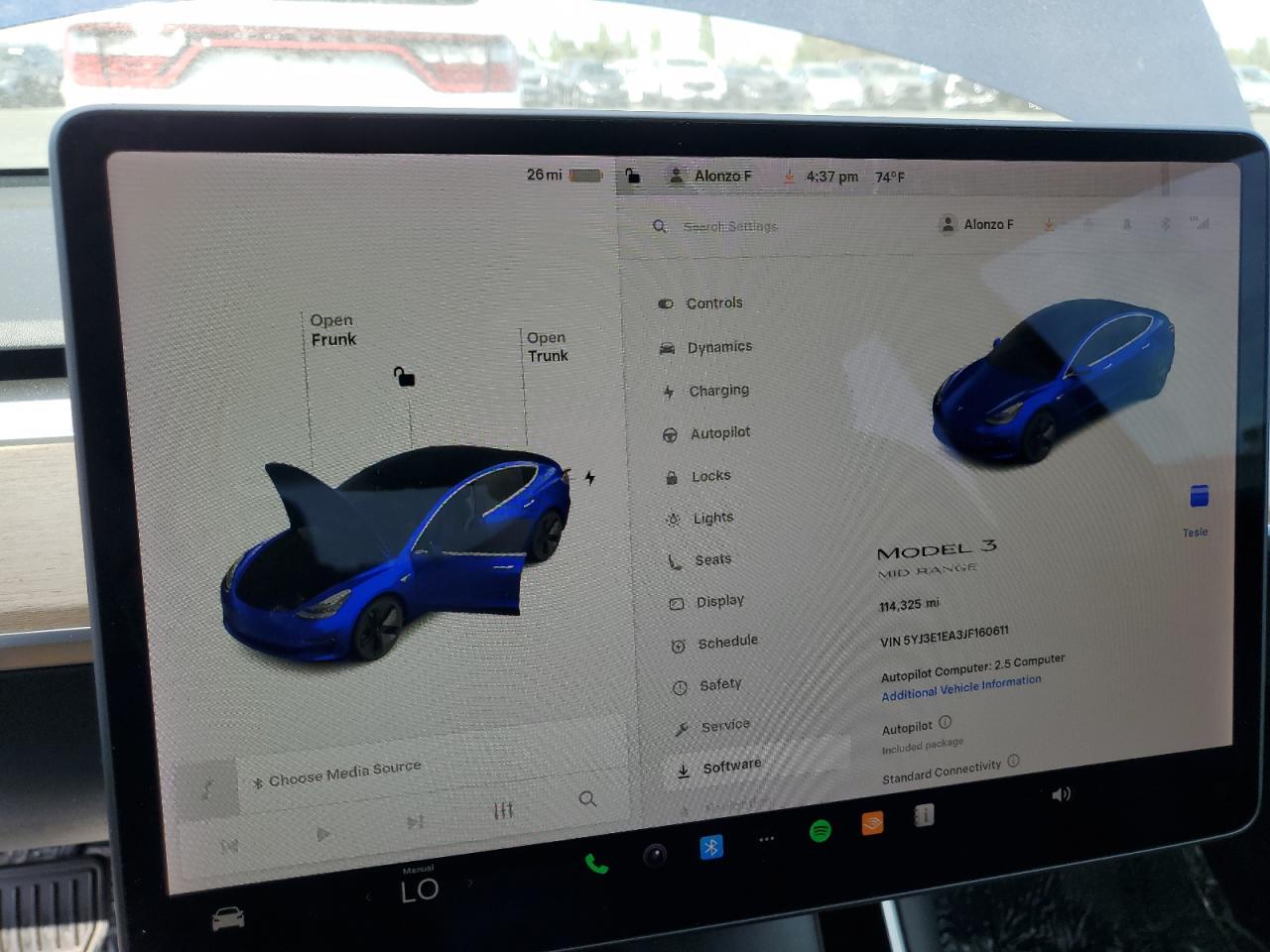 2018 Tesla Model 3 VIN: 5YJ3E1EA3JF160611 Lot: 63317885