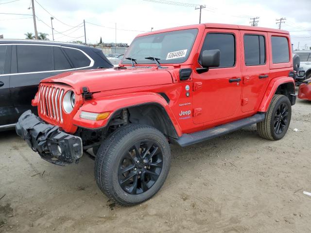  JEEP WRANGLER 2021 Red