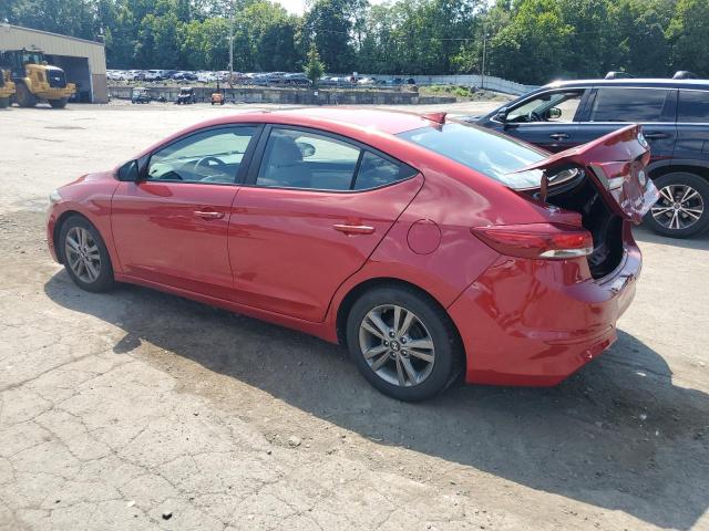  HYUNDAI ELANTRA 2017 Czerwony