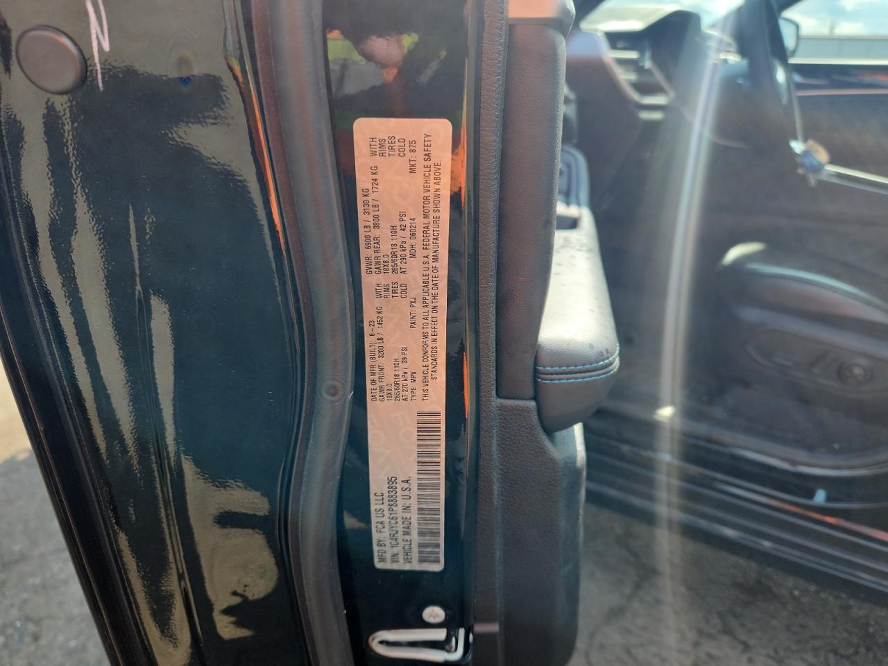 2023 Jeep Grand Cherokee Trailhawk 4Xe VIN: 1C4RJYC61P8883895 Lot: 64520525