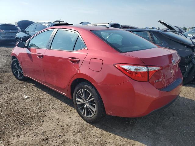  TOYOTA COROLLA 2016 Красный