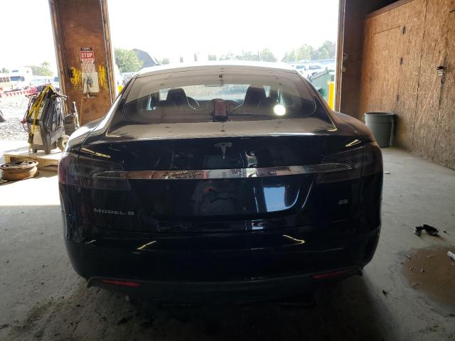 Hatchbacks TESLA MODEL S 2014 Blue